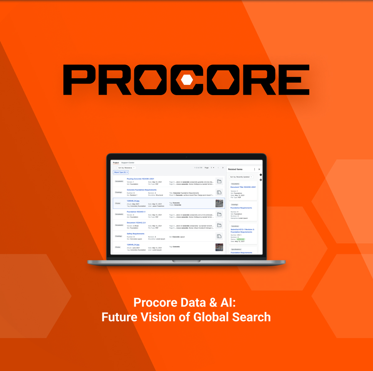 Procore Data & AI: Future Vision of Global Search